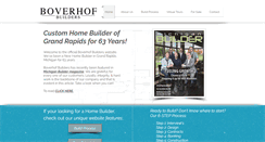 Desktop Screenshot of boverhofbuilders.com